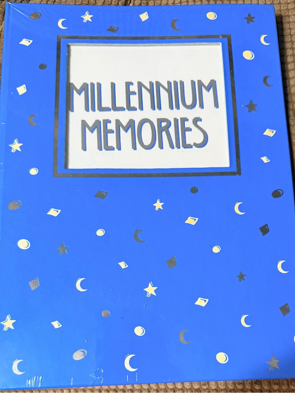 Millennium Memories Blue Keepsake Book